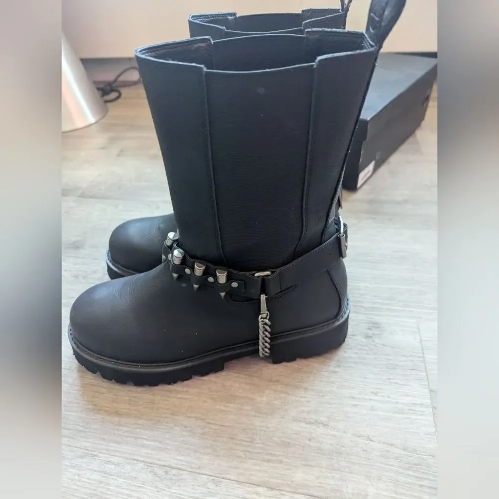 FIRM! NEW IN BOX! Killstar Deadman's Boots